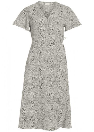 LOVIE S/S WRAP MIDI DRESS LOVIE S/S WRAP MIDI DRESS
