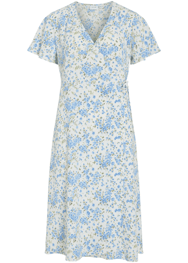 LOVIE S/S WRAP MIDI DRESS