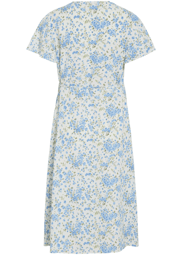 LOVIE S/S WRAP MIDI DRESS