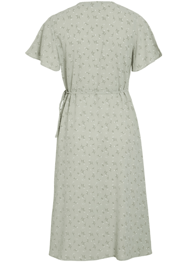 LOVIE S/S WRAP MIDI DRESS