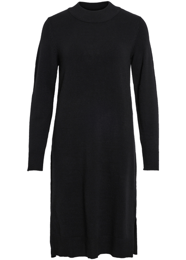 RIL CREW NECK L/S MIDI DRESS