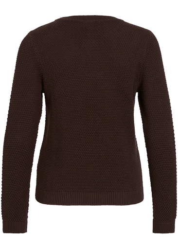 DALO O-NECK L/S KNIT TOP