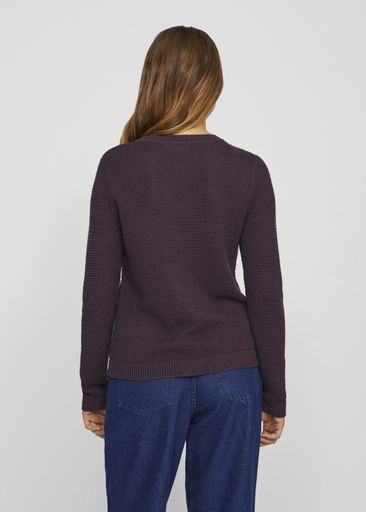 DALO O-NECK L/S KNIT TOP DALO O-NECK L/S KNIT TOP