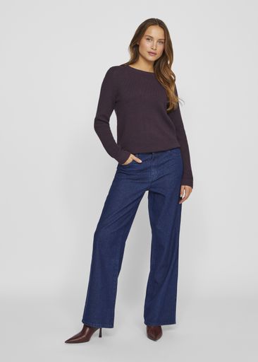 DALO O-NECK L/S KNIT TOP DALO O-NECK L/S KNIT TOP