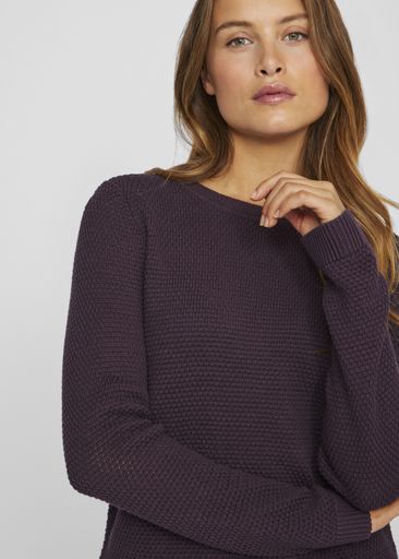 DALO O-NECK L/S KNIT TOP DALO O-NECK L/S KNIT TOP