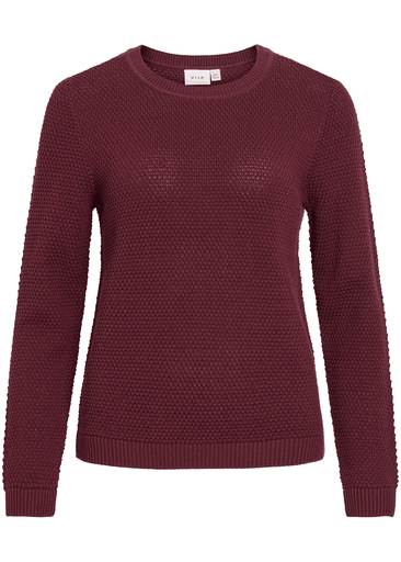 DALO O-NECK L/S KNIT TOP