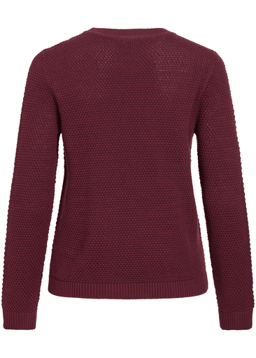 DALO O-NECK L/S KNIT TOP