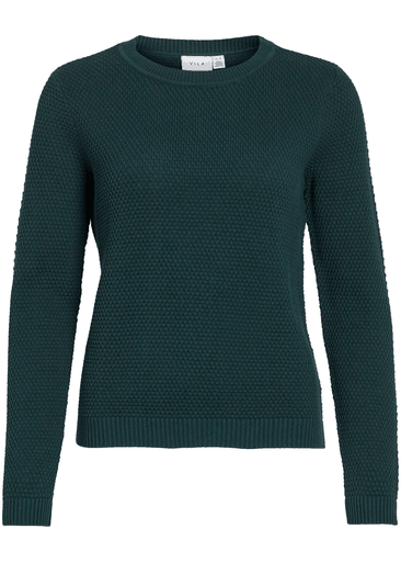 DALO O-NECK L/S KNIT TOP
