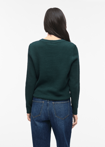 DALO O-NECK L/S KNIT TOP