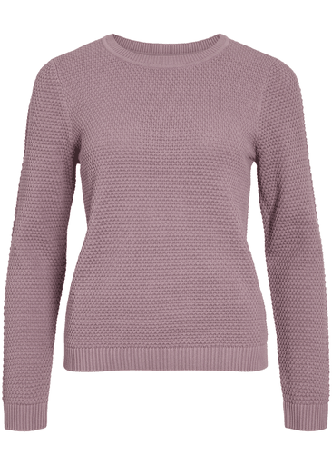 DALO O-NECK L/S KNIT TOP