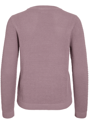 DALO O-NECK L/S KNIT TOP