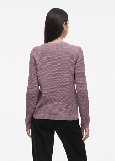 DALO O-NECK L/S KNIT TOP