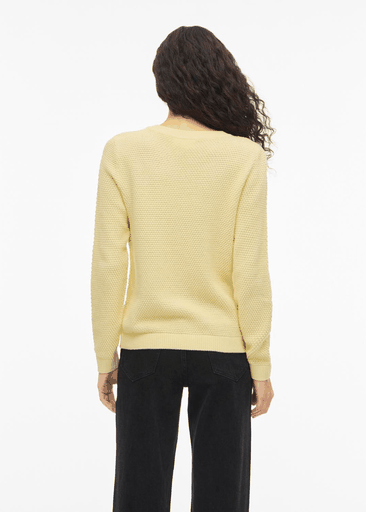 DALO O-NECK L/S KNIT TOP