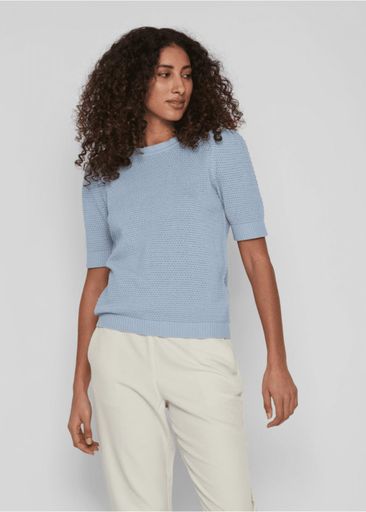 DALO O-NECK S/S KNIT TOP DALO O-NECK S/S KNIT TOP