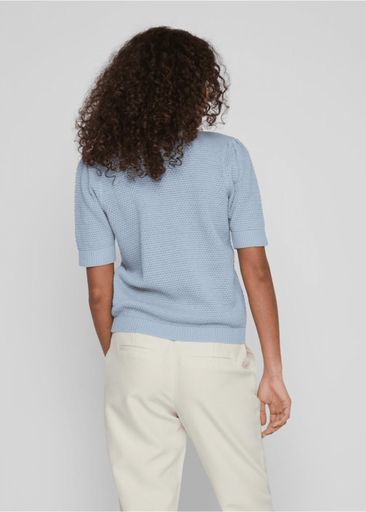 DALO O-NECK S/S KNIT TOP DALO O-NECK S/S KNIT TOP