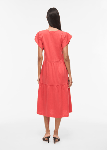 SUMMER S/S MIDI DRESS
