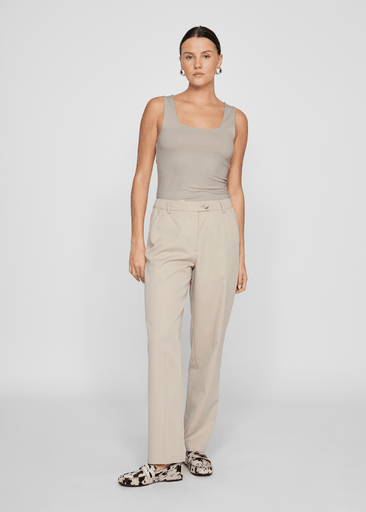 KENZA O-NECK S/L TANK TOP