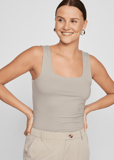 KENZA O-NECK S/L TANK TOP