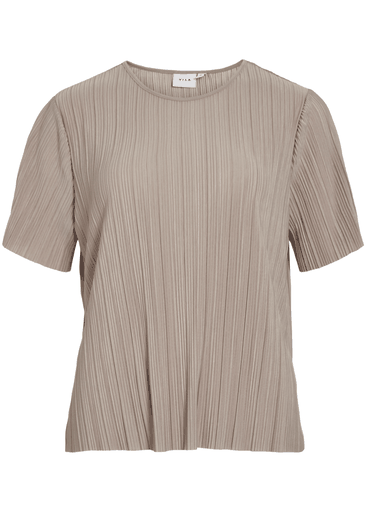 PLISA O-NECK S/S TOP