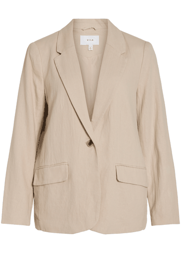 JOLANDA L/S LINEN BLEND BLAZER