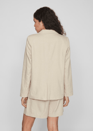JOLANDA L/S LINEN BLEND BLAZER