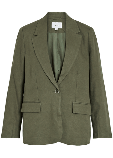 JOLANDA L/S LINEN BLEND BLAZER