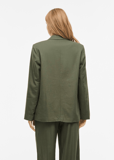 JOLANDA L/S LINEN BLEND BLAZER