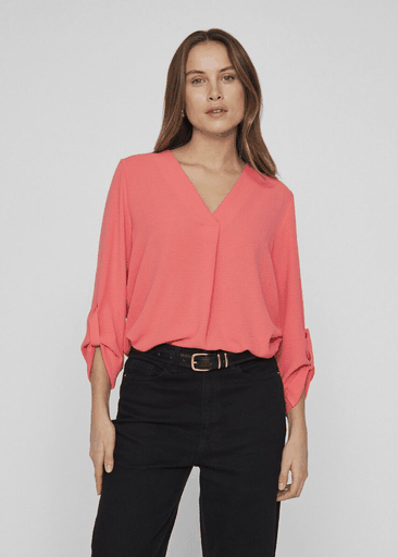 JOSA 3/4 V-NECK TOP JOSA 3/4 V-NECK TOP
