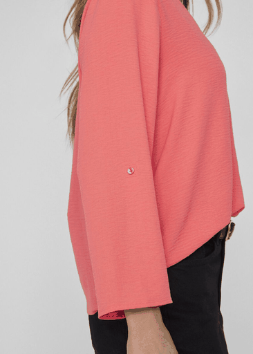 JOSA 3/4 V-NECK TOP JOSA 3/4 V-NECK TOP