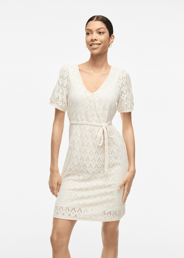 AMALINA V-NECK S/S DRESS AMALINA V-NECK S/S DRESS