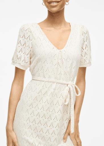 AMALINA V-NECK S/S DRESS AMALINA V-NECK S/S DRESS