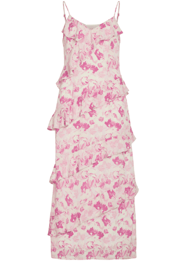 LINA V-NECK S/L ANKLE DRESS LINA V-NECK S/L ANKLE DRESS