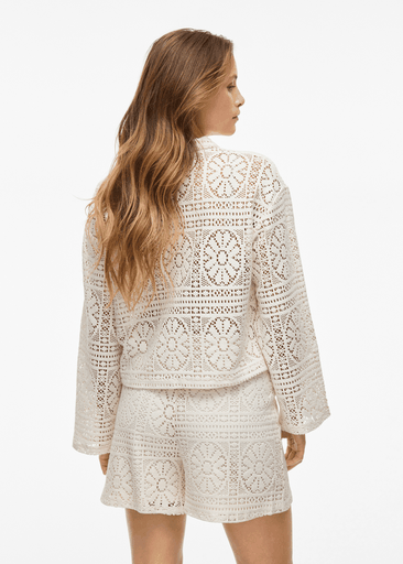 MERINDA CROCHET L/S CARDIGAN MERINDA CROCHET L/S CARDIGAN