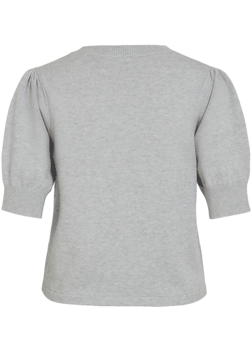 RIL 2/4 SLEEVE O-NECK KNIT TOP RIL 2/4 SLEEVE O-NECK KNIT TOP