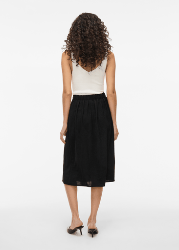 JOSA HW MIDI BUTTON SKIRT JOSA HW MIDI BUTTON SKIRT