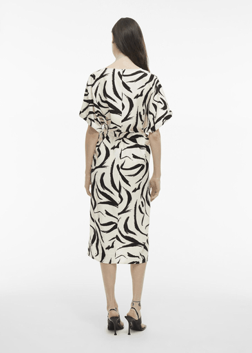CLO V-NECK 2/4 MIDI DRESS CLO V-NECK 2/4 MIDI DRESS