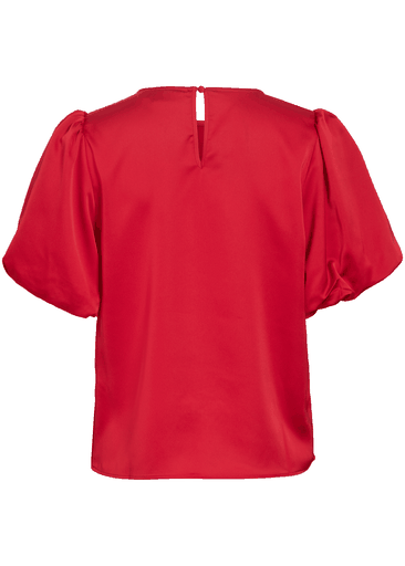 ELLETTE 2/4 SATIN PUFF TOP