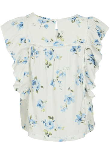 PRINTED O-NECK S/L TOP PRINTED O-NECK S/L TOP