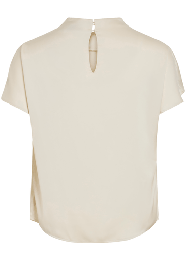 ELMINA FUNNEL NECK S/S TOP