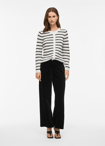 DALO O-NECK L/S KNIT CARDIGAN