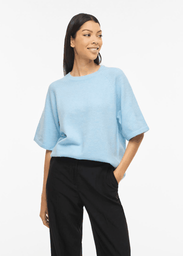 LIGA 2/4 O-NECK KNIT TOP
