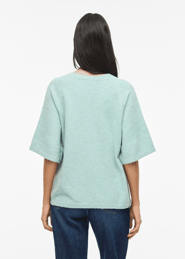 LIGA 2/4 O-NECK KNIT TOP