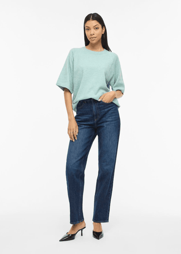 LIGA 2/4 O-NECK KNIT TOP