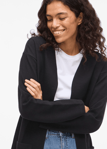 GARDEN L/S LONG CARDIGAN