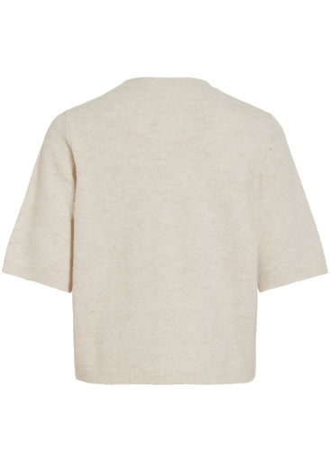 LIGA 2/4 O-NECK KNIT CARDIGAN