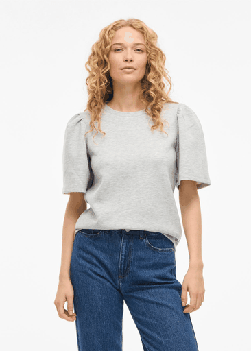 SANDY 2/4 O-NECK SWEAT TOP