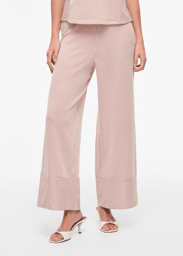 STRIPLO 7/8 H/W WIDE PANTS