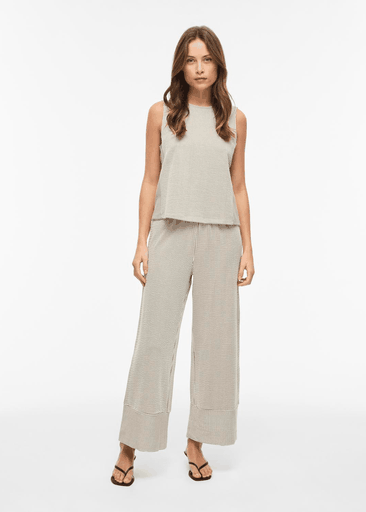 STRIPLO 7/8 H/W WIDE PANTS