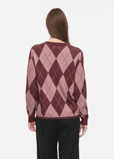 TIF O-NECK L/S KNIT PULLOVER