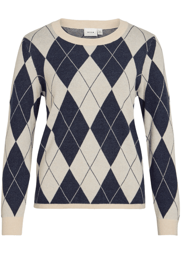 TIF O-NECK L/S KNIT PULLOVER